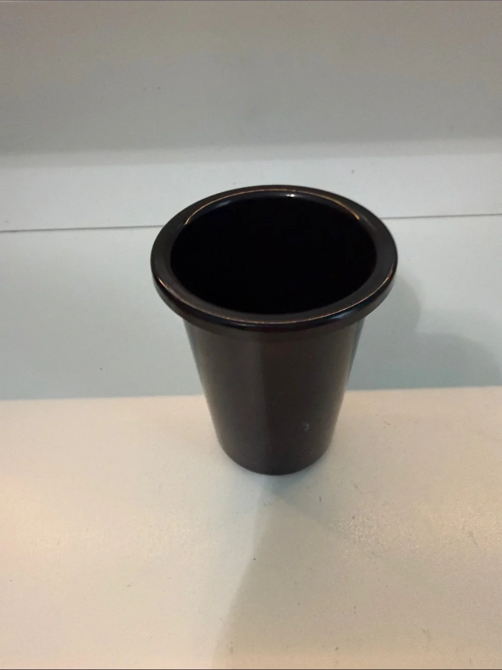 Classic Black Kitchen Utensil Holder - Multipurpose Counter Cup
